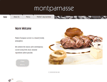 Tablet Screenshot of bistromontparnasse.com